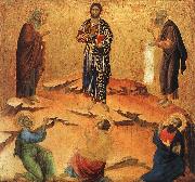 Duccio di Buoninsegna The Transfiguration painting